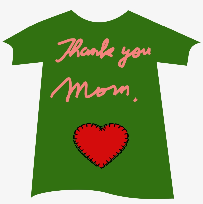 This Free Icons Png Design Of Tshirt Thankyou Mom, transparent png