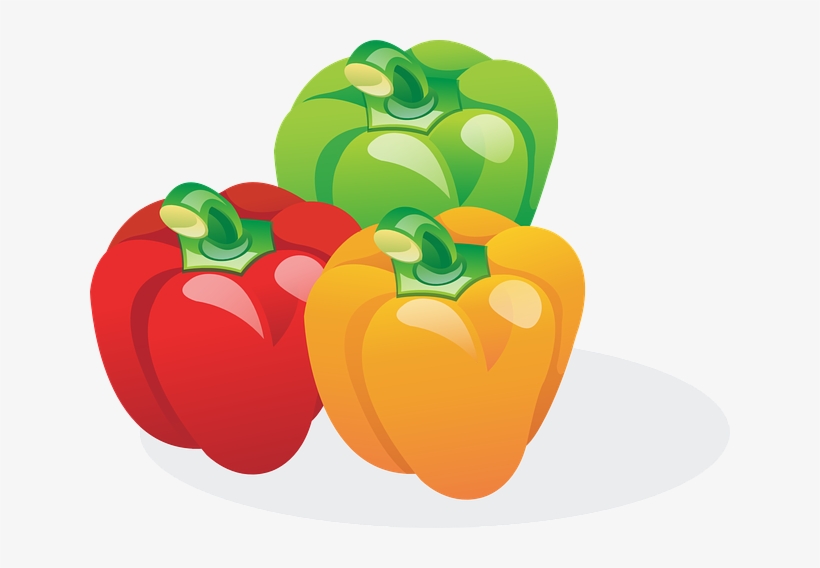 Vegetable Clipart Pepper - Peppers Clipart, transparent png