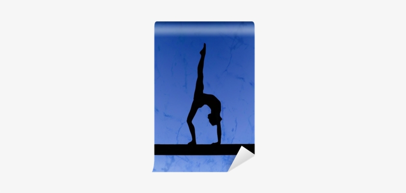 Gymnastics Silhouette, transparent png