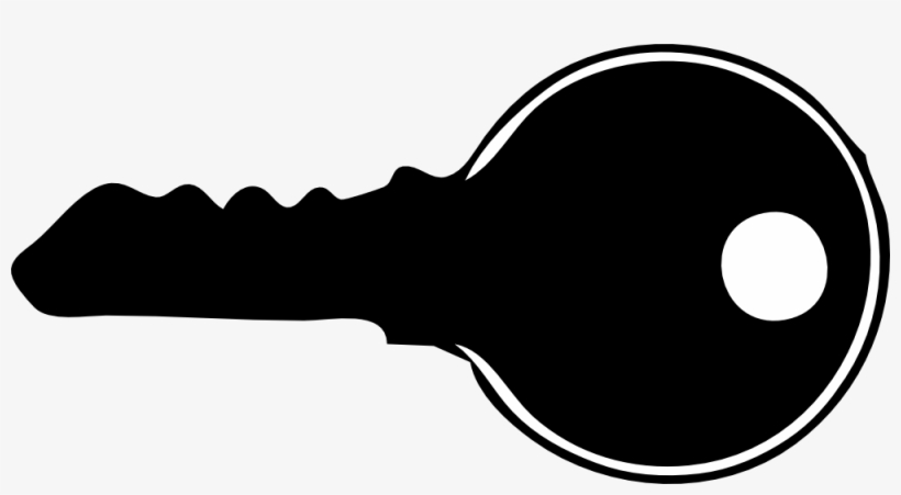 Onlinelabels Clip Art - Key Clipart Black, transparent png