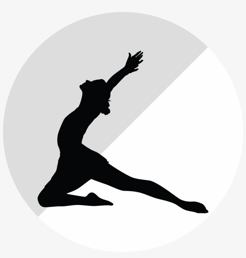 Gymnastics Programmes Offered - Silhouette Dancer, transparent png