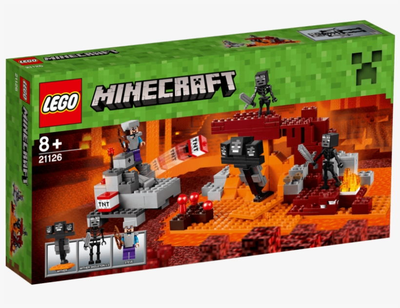Lego Minecraft The Wither 2016 - Lego Wither, transparent png
