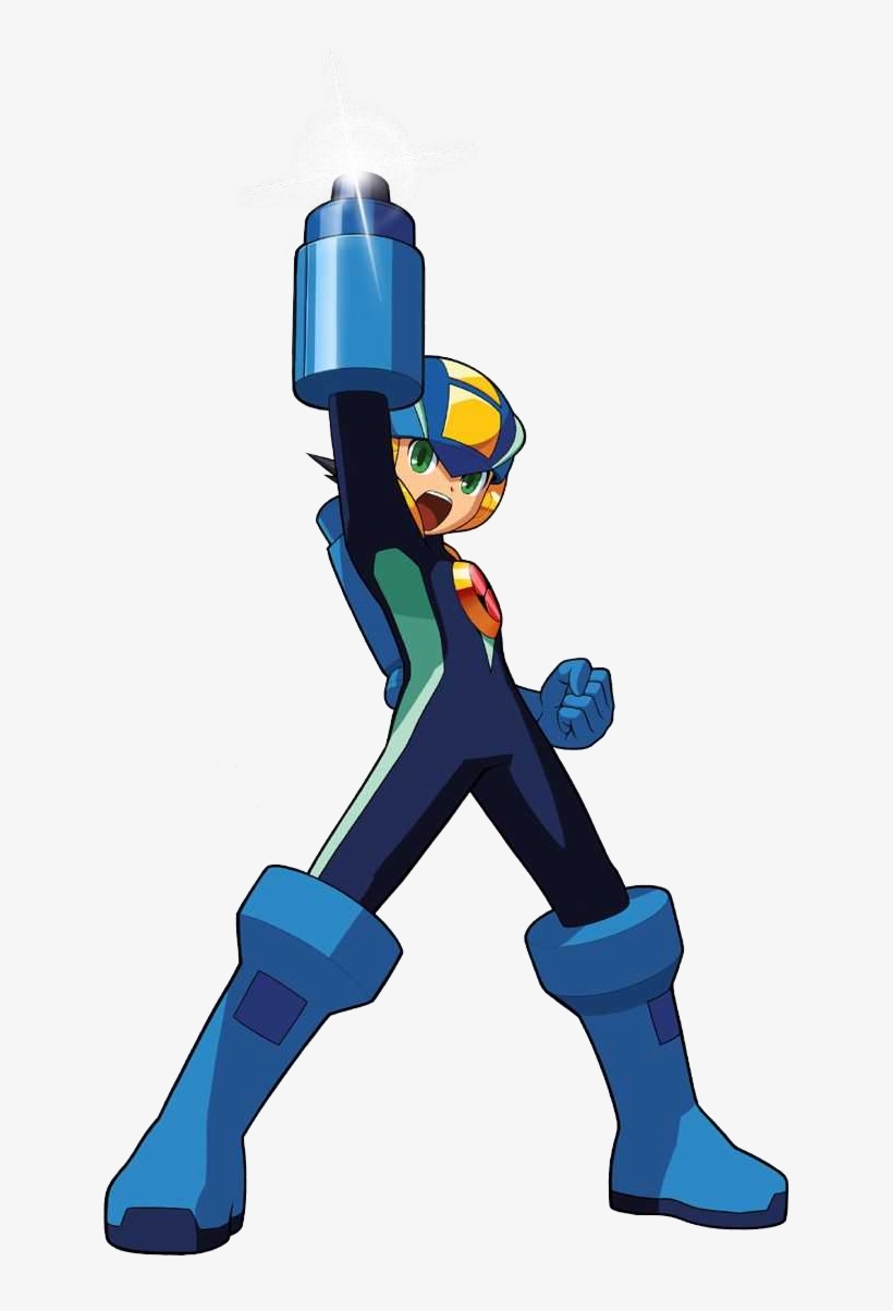 Buster Megaman Artwork - Mega Man Battle Network, transparent png