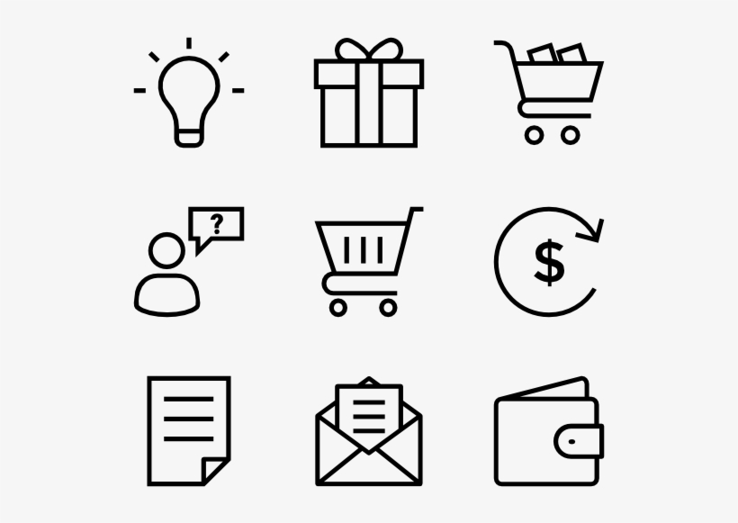 Business And Trade - Stationery Icon Png, transparent png