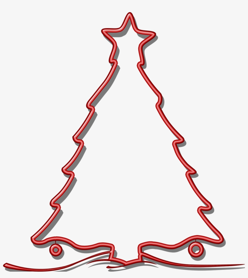 Christmas Background, Picsart, Outline, Neon, Christmas - Arbol Navidad Rojo Png, transparent png