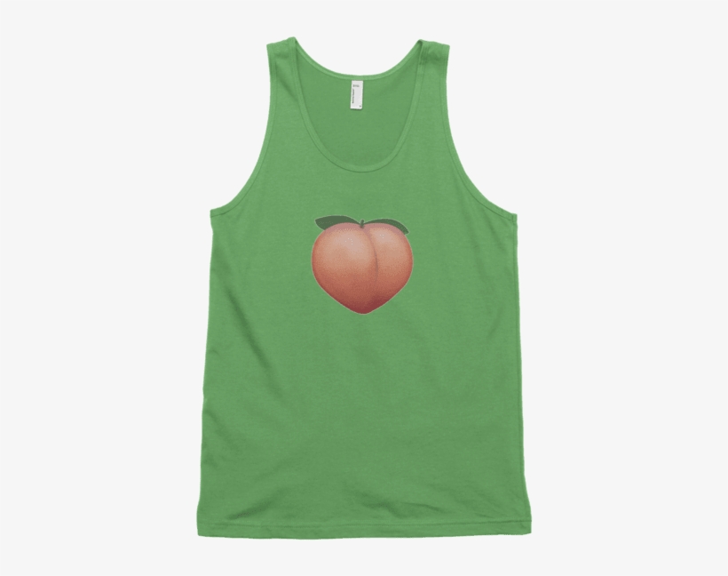 Peach Emoji Tank Top Swish Embassy - Classic Tank Top, transparent png