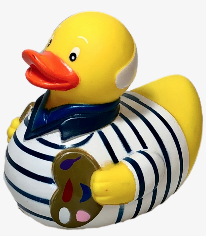 Picasso Artist Rubber Duck By Yarto - Artist, transparent png
