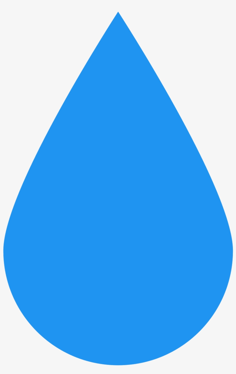 The Icon Is Shaped Simply Like A Tear Drop Falling Drop Of Water Clipart 1600x1600 PNG