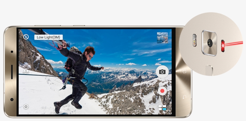 With Both Optical And Electronic Image Stabilization - New Asus Zen Fone 3 Deluxe 5.5" 4gb 64gb Dual Sim Cell, transparent png