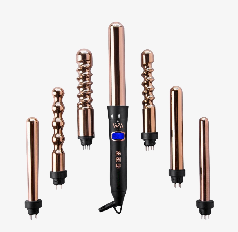 Limited Edition Whitney Marie 7 In 1 Curling Wand - Foxybae 7 In 1 Curling Wand, transparent png