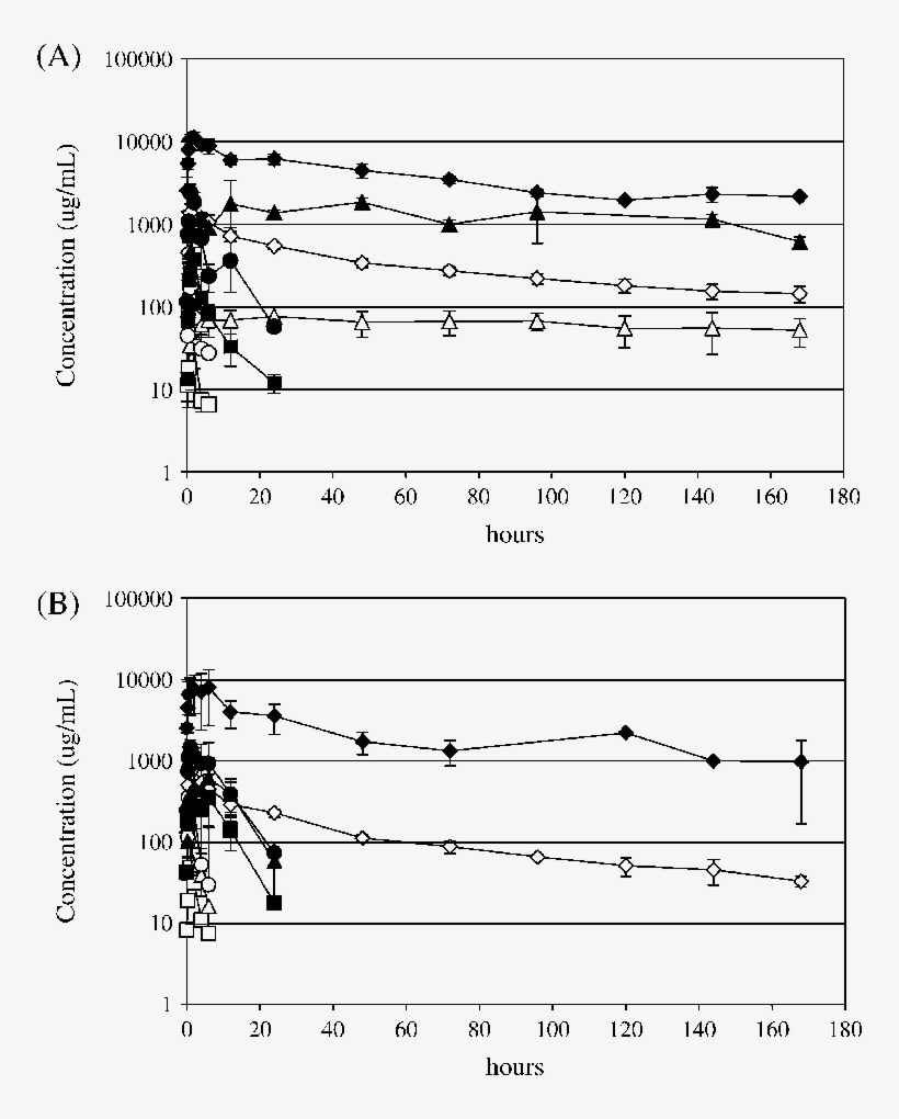 Plasma Concentration Time Course Of Total Radioactivity - Diagram, transparent png