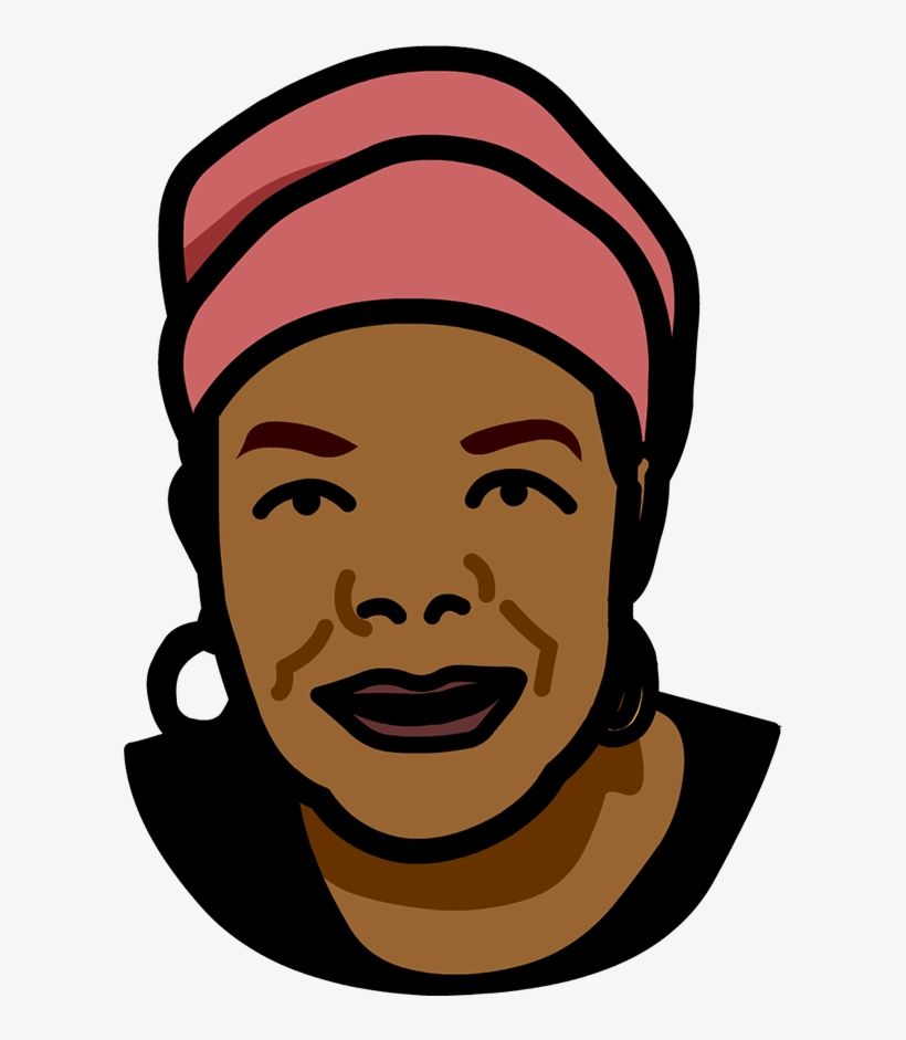 Maya Angelou Clipart - Illustration, transparent png