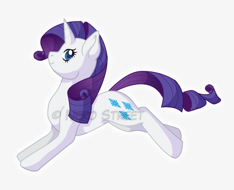Mlp - Rarity - Cartoon, transparent png