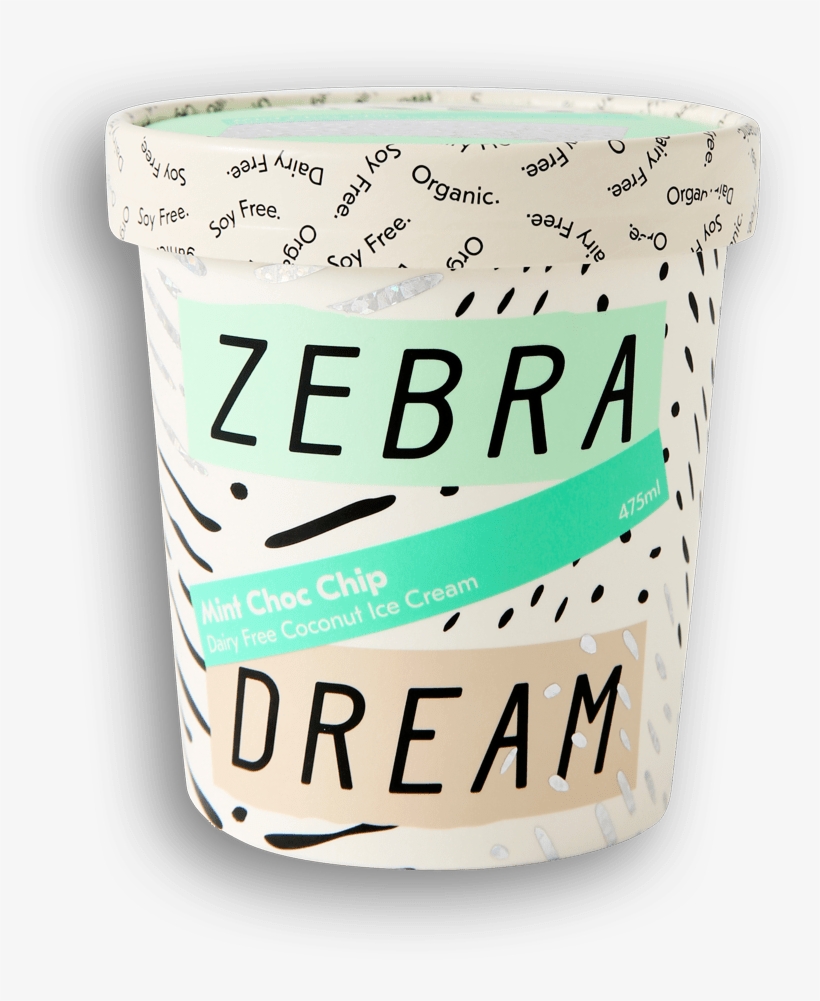Mint Choc Chip - Zebra Dream, transparent png
