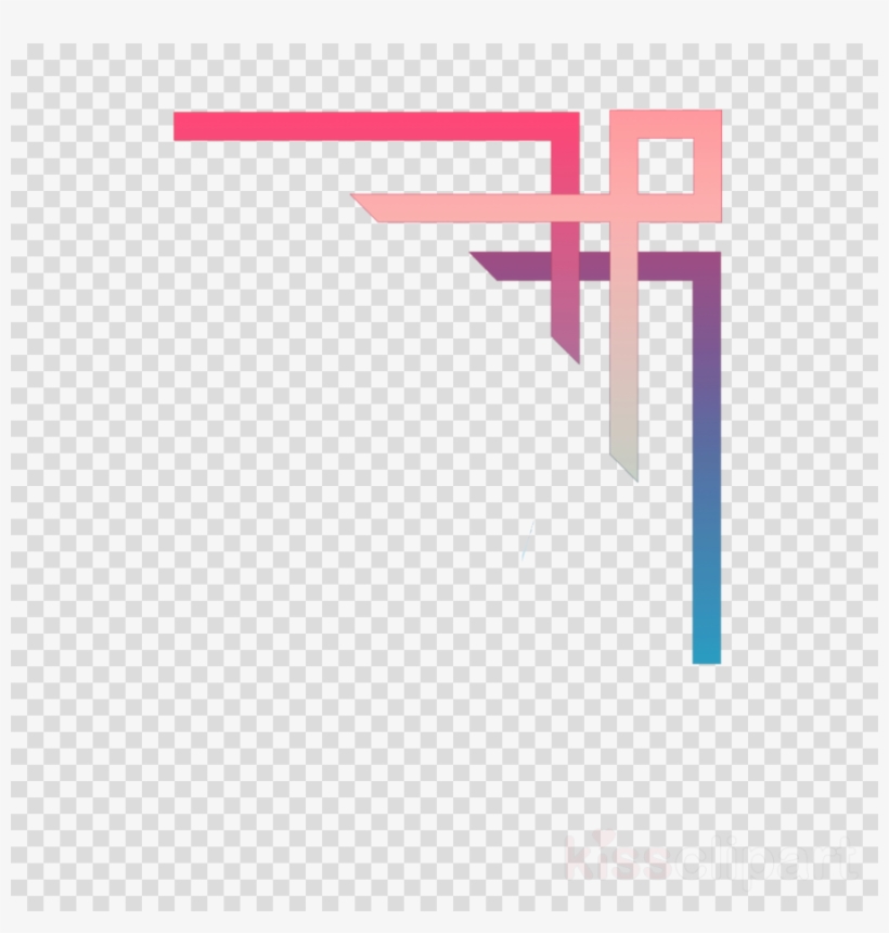 Download Vaporwave Aesthetic Border Png Clipart Drawing - Aesthetic Border Png, transparent png