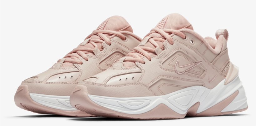 2 - Nike M2k Tekno Różowe, transparent png