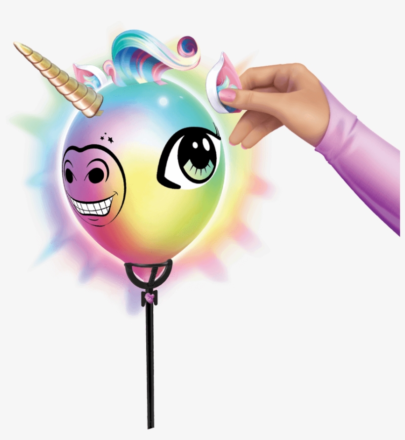 Make A Birthday Party Extra Special With Birthday Illooms® - Unicorn Head Light Up Balloon, transparent png