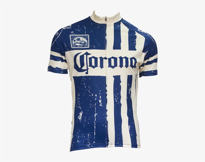 Corona Striped Cycling Jersey - Corona Extra Beer - 24 Pack, 12 Fl Oz Bottles, transparent png
