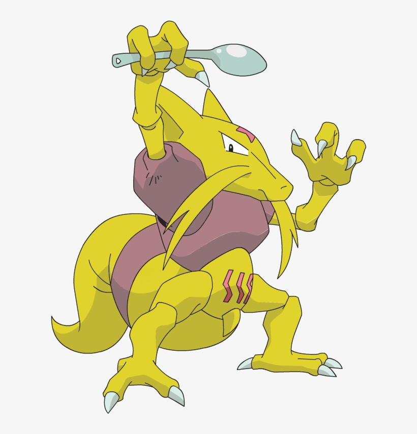 064 Kadabra Ag Shiny - Kadabra Pokemon Png, transparent png