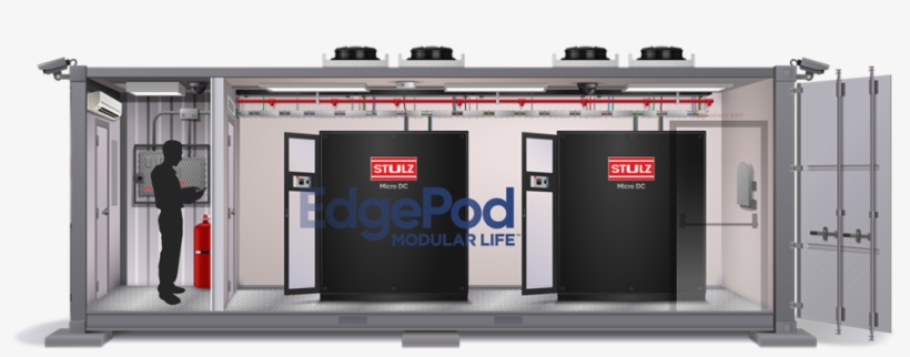 Two Micro Dc's - Edge Computing, transparent png