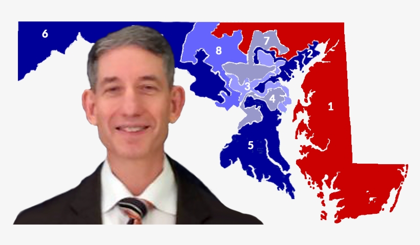Maryland Voter And Law Student Stephen Shapiro, Successfully - Map Of Maryland, transparent png