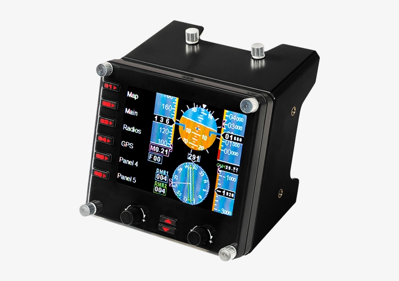Download Transparent Flight Instrument Panel - Saitek Pro Flight ...