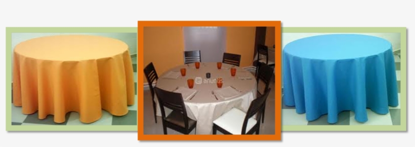 Manteles Redondos - Kitchen & Dining Room Table, transparent png
