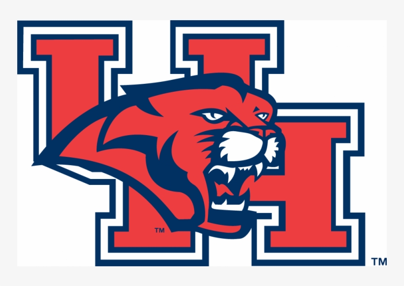 Houston Cougars Iron Ons - University Of Houston Cougars, transparent png