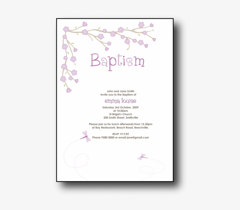 Baptism Invitation Sayings For Model Baptism Card Unique Naming Day