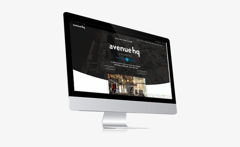 Avenue Hq Liverpool Left On Desktop Screen - Led-backlit Lcd Display, transparent png