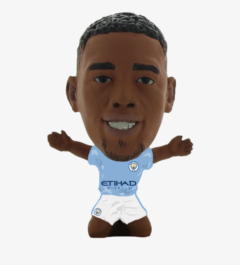 Collection Completer Man City - Soccerstarz - Man City: Gabriel Jesus - Home Kit (2018), transparent png