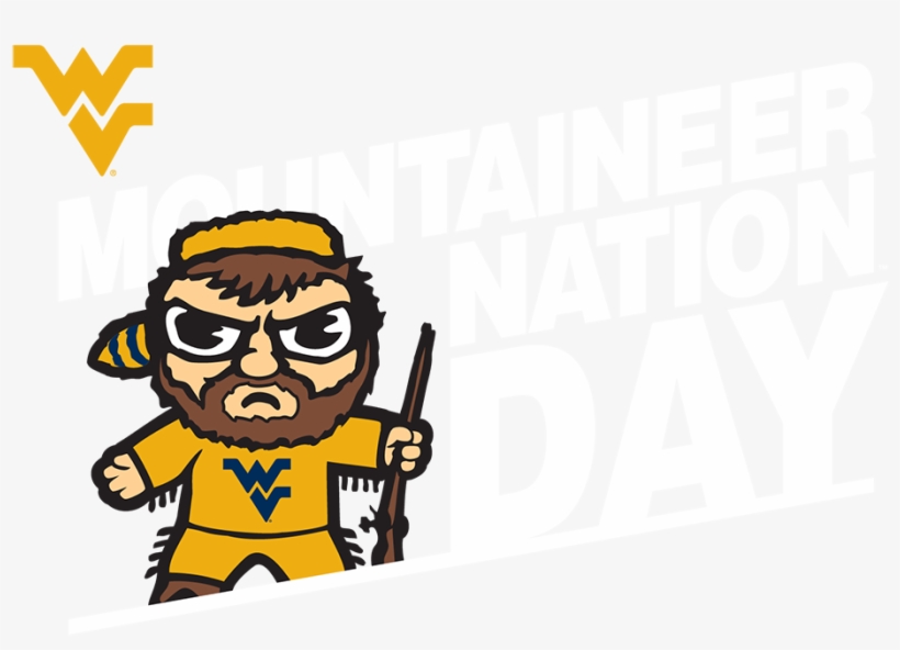 Mountaineer Nation Day Is November 3 Vs - Mean Mountaineer Cartoon Wvu, transparent png