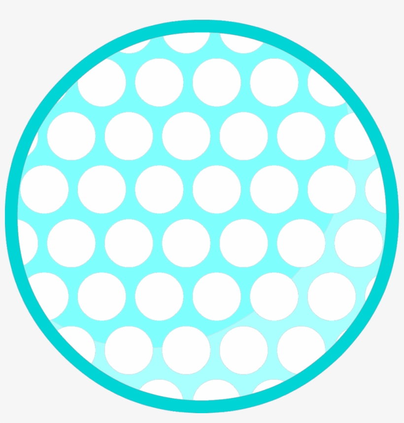 Transparent Snowfall Png Dot - Bfdi Golf Ball Body, transparent png