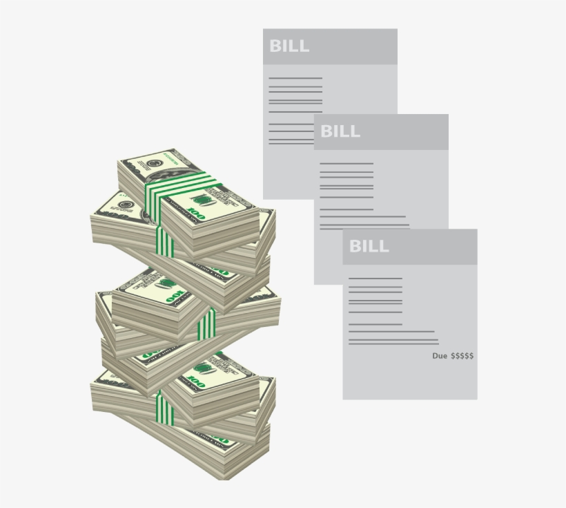 Don't Borrow Money To Get A Downpayment - Cash, transparent png
