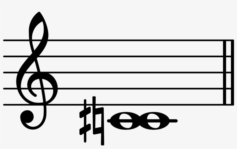 Music Notes Png - Face Notes On A Staff, transparent png