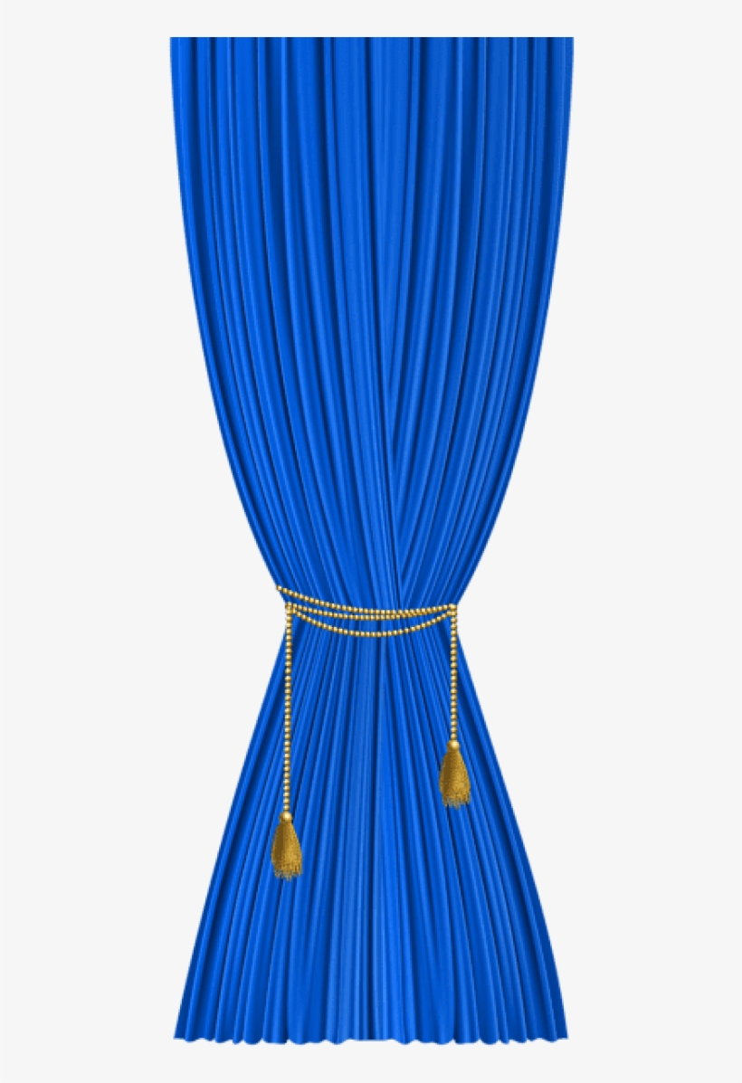 Free Png Blue Curtain Decorative Transparent Png Images - Portable Network Graphics, transparent png