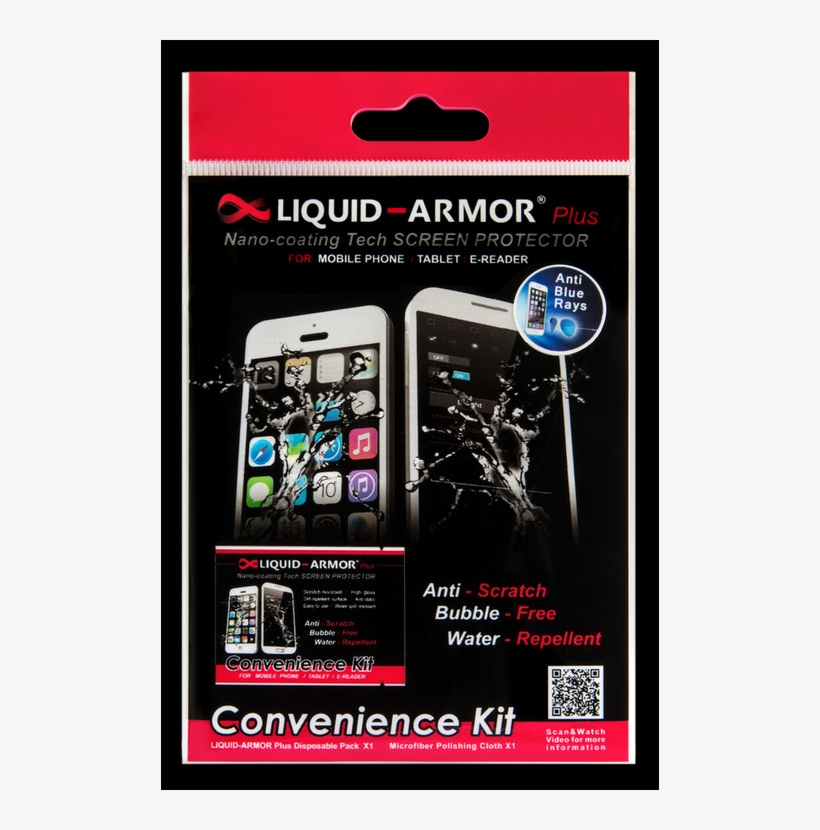 One Simple Application Of Liquid Armor Plus With Unique - Dynaflo Liquid Armor Invisible Screen Protector With, transparent png