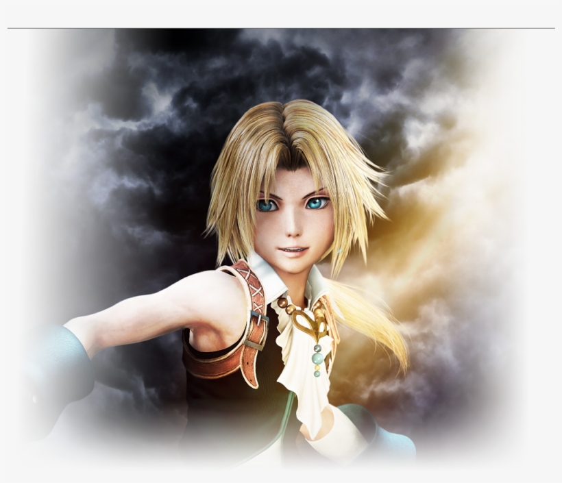 Dff2015 Zidane Tribal Jp Site - Fftcg Djidane, transparent png