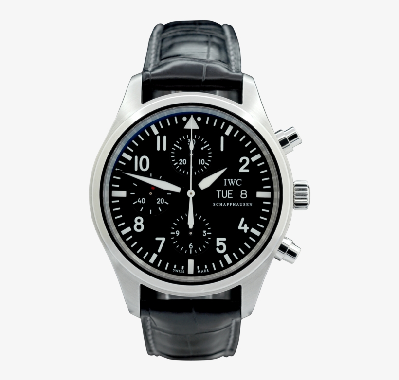 Classic Pilot's Chronograph - Iwc Pilot Chronograph Iw371701, transparent png