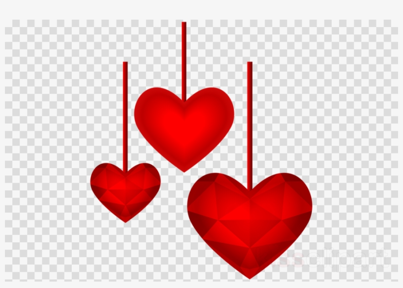Download Hanging Hearts Png Transparent Clipart Clip - Happy Valentine Day Dear Hubby, transparent png