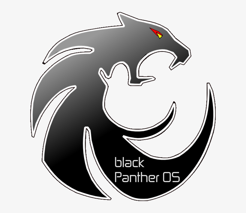 Blackpanther Os V Walking - Black Panther 3d Icon, transparent png