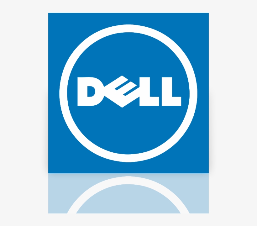 Mirror, Dell Icon - Black And White Dell Logo, transparent png