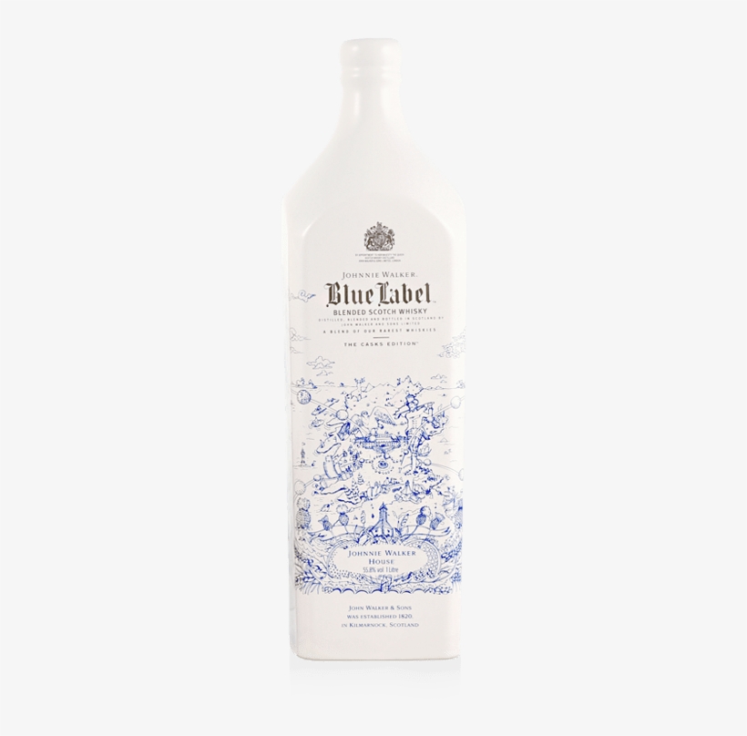 28th February - Johnnie Walker Whisky Blend Scotch Blue Label Willow, transparent png