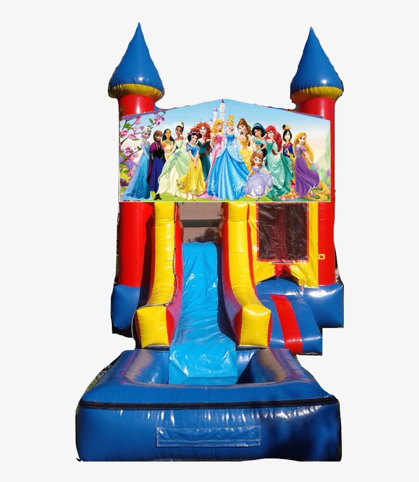 Water Slide Castle Combo Front Jumper Disney Princess - Water Slide, transparent png