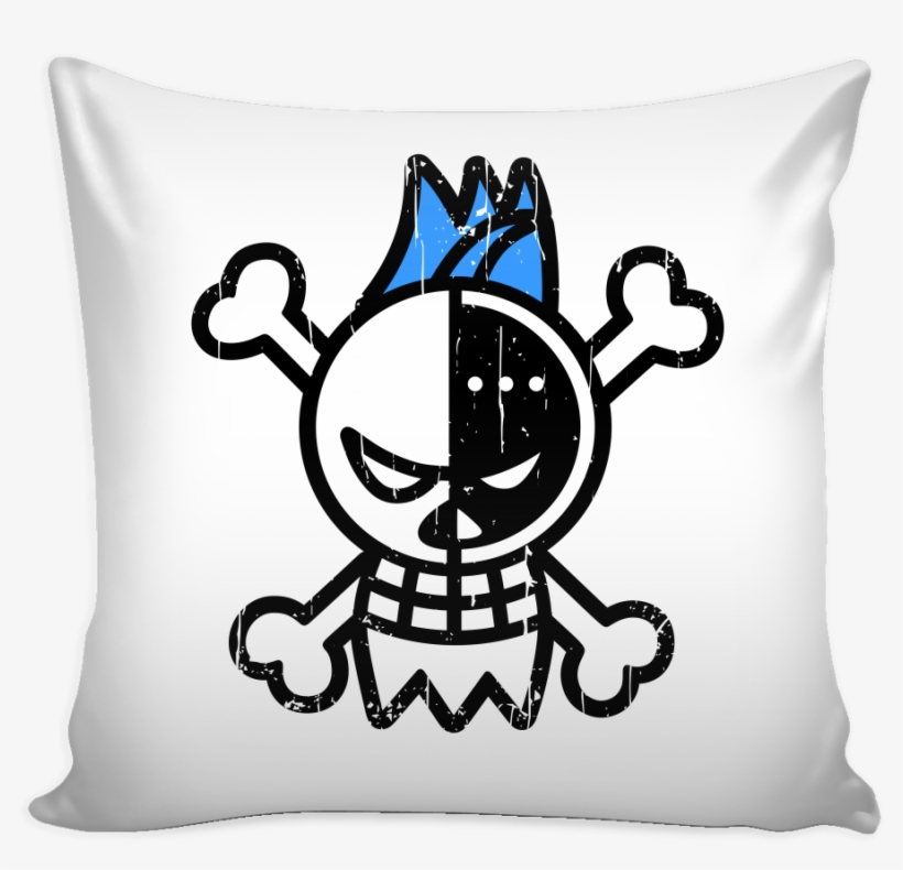 One Piece - Franky Symbol - Pillow Cover - Tl00908pc - Transparent Pillow Cute Png, transparent png