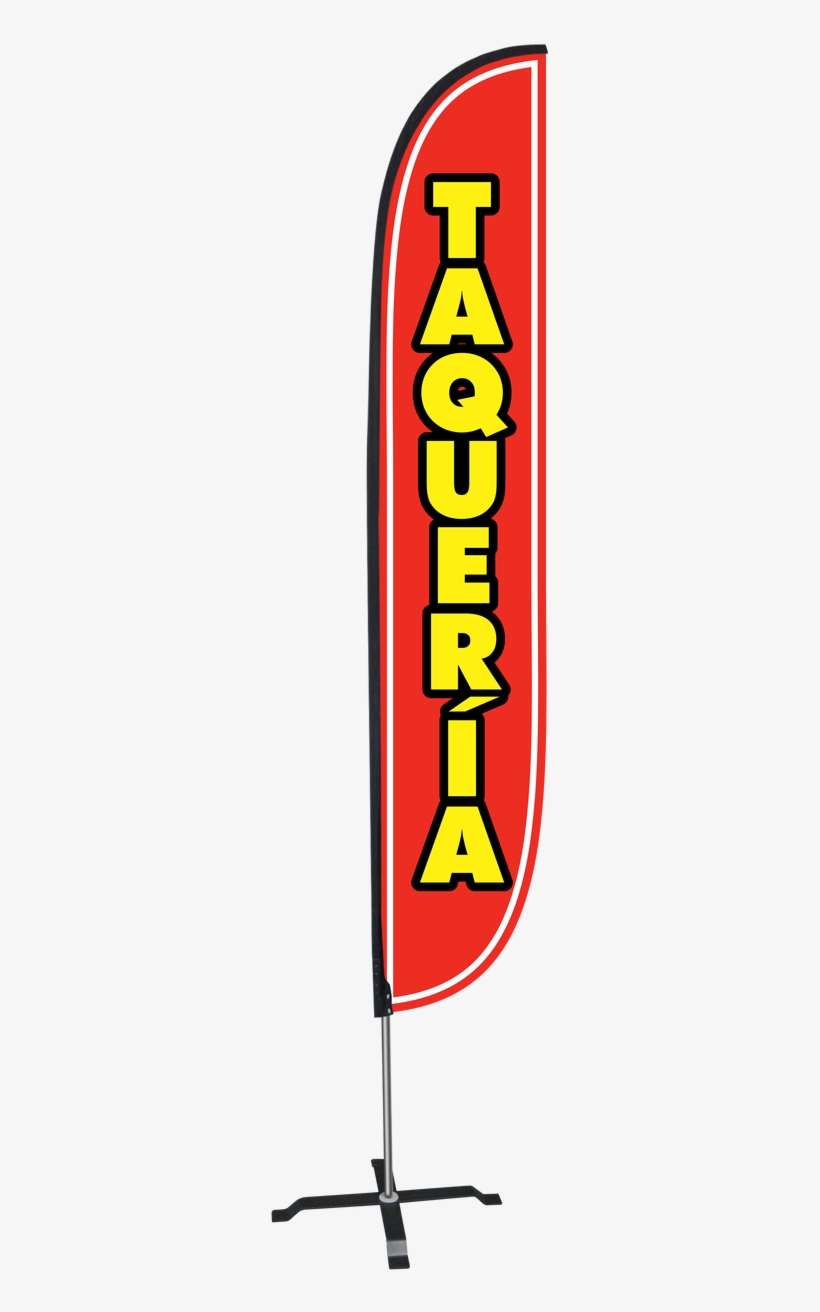 Se Habla Espanol Feather Flag Outdoor Sign Png Work - Banner, transparent png