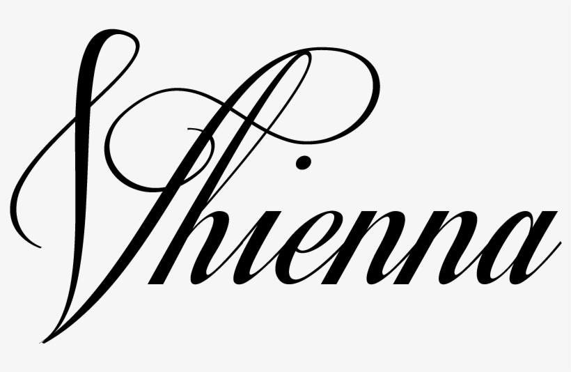 Vhienna Logo Png, Brand - Calligraphy, transparent png