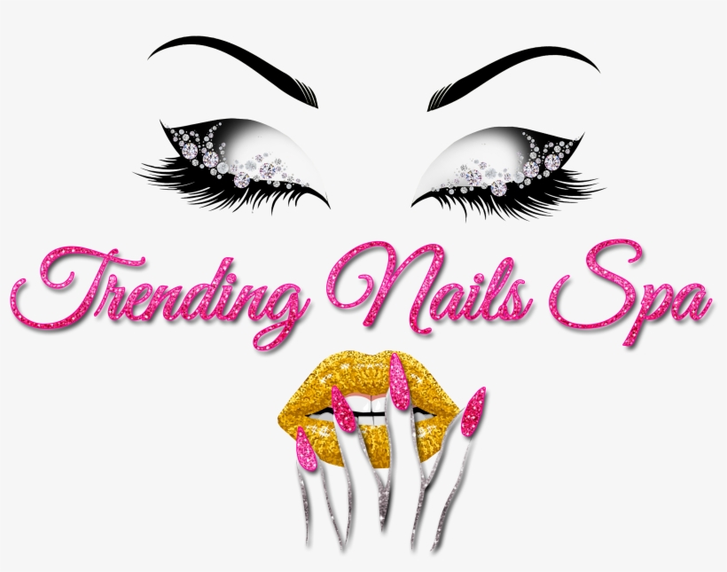 Trending Nails Spa Logo, transparent png