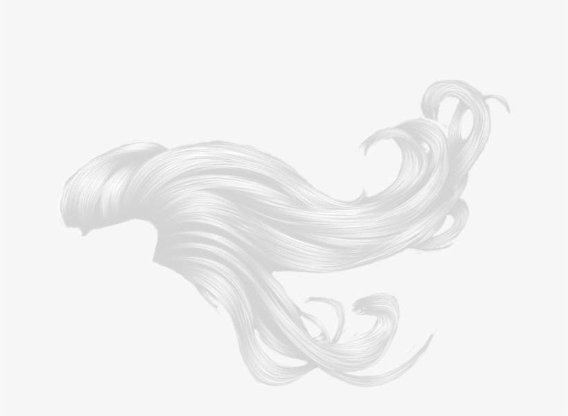 White Hair Png - Long White Hair Png, transparent png
