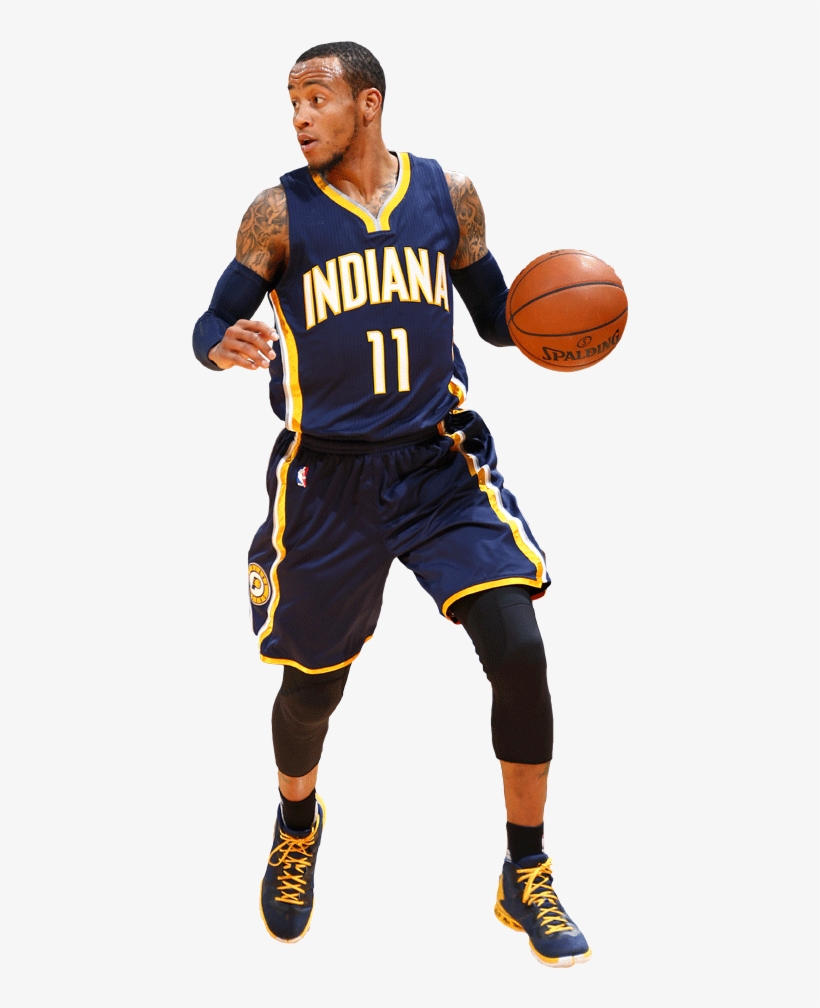 Monta Ellis - Monta Ellis Pacers Png, transparent png